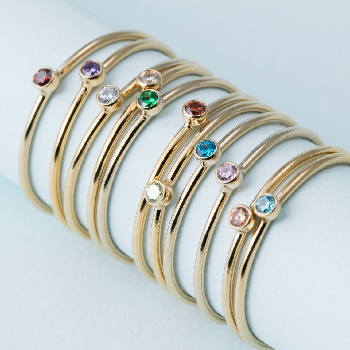 Ethnic Fashion Jewellery - Кольцо с камнем, 14-каратное золото, кольцо