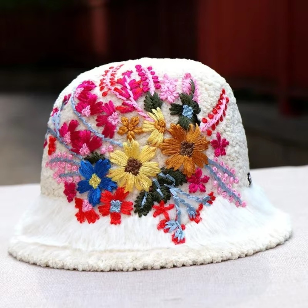 Winter Ethnic Fashion For Women - Сохраняющие тепло, ветрозащитные модные винтажные чепчики