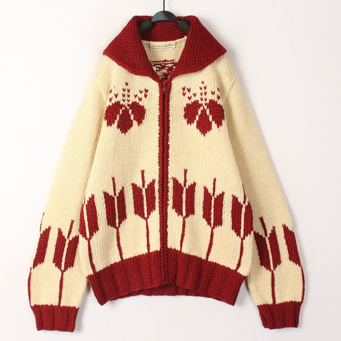 Ethnic Fashion Online - Винтажный свободный женский вязаный кардиган в