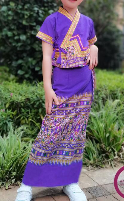 Batik Sarong Wrap - Детское платье в этническом стиле