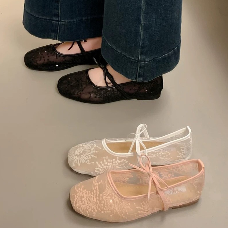 Ethnic Fashion Walk - Женские балетки 2026 года: дышащие, с
