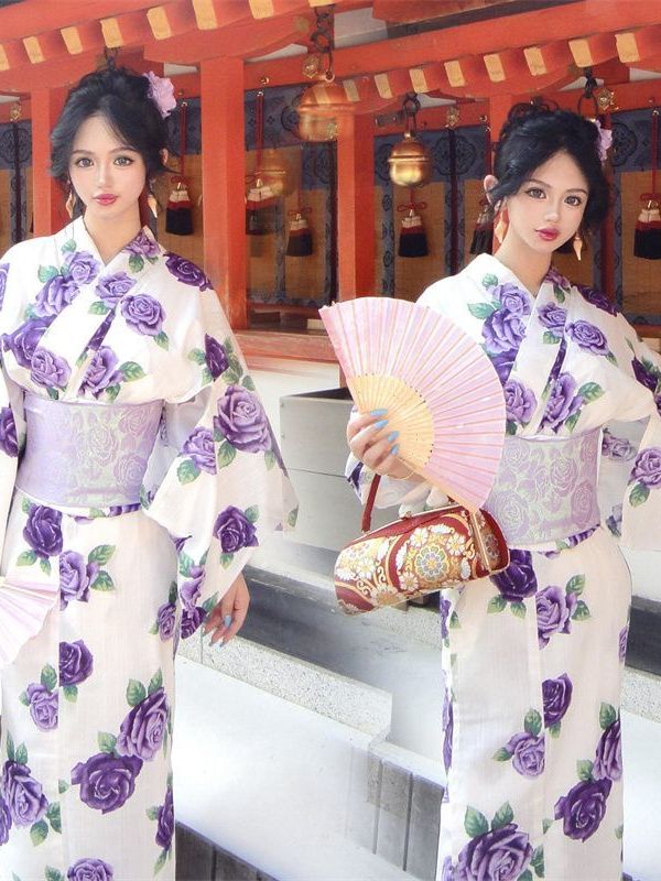 Ethnic Fashion Online - Традиционное японское кимоно для фотосессий, женский