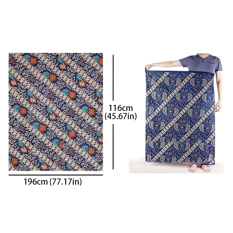 Унисекс-костюм в традиционном  – обзор и цена Batik Sarong Wrap