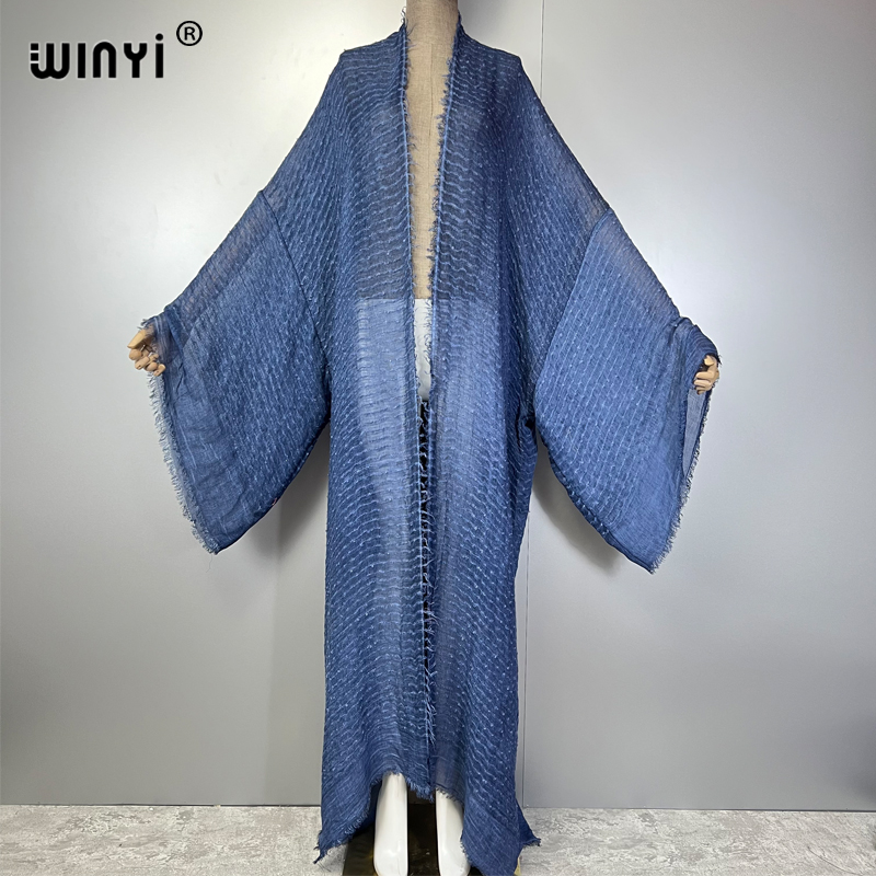 WINYI кимоно с геометрическим  – обзор и цена Kaftan Women Boho
