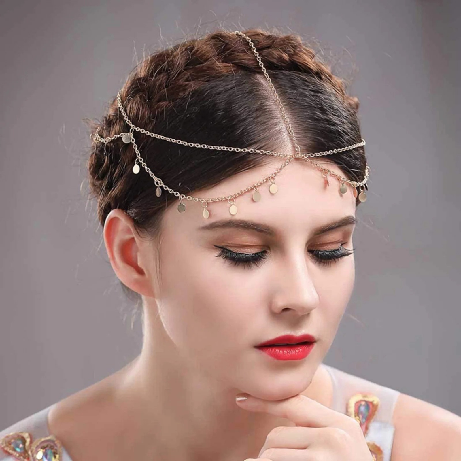 1 шт. Золотистая цепочка-украш – обзор и цена Ethnic Fashion Collection