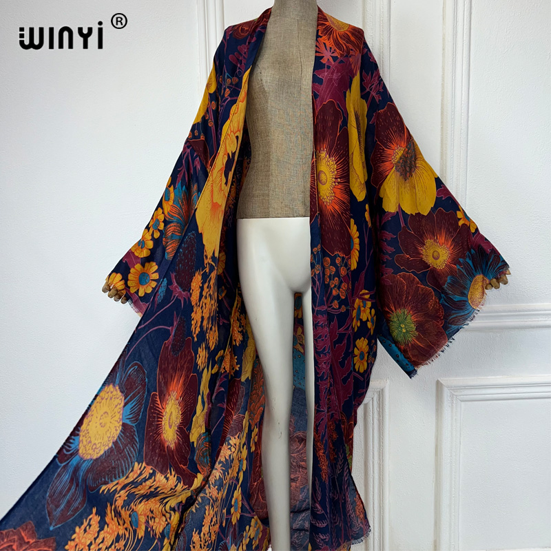 WINYI Africa Fashion Летнее ки – обзор и цена Kaftan Women Boho