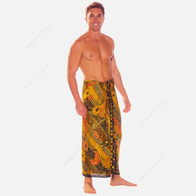 Саронги Мужские Саронг с тради – обзор и цена Batik Sarong Wrap