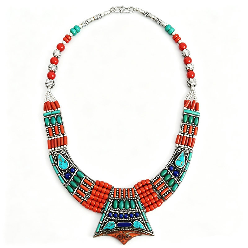 BOHO винтажные ожерелья коллек – обзор и цена Ethnic Fashion Com