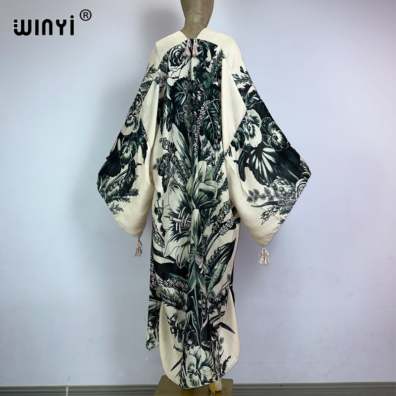 Кимоно WINYI в стиле бохо для  – обзор и цена Kaftan Women Boho